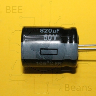 820µF 50V 105°