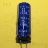 2200µF 25V 105°