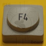 Tasten Kappe  F4